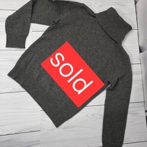 Sold                                   Ralph Lauren Charcoal Turtleneck Sweater